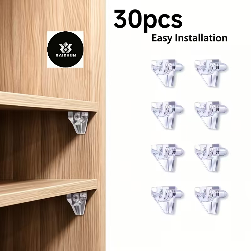 Shelf Peg Support - 30Pcs Cabinet Shelf Support Pins, 5mm