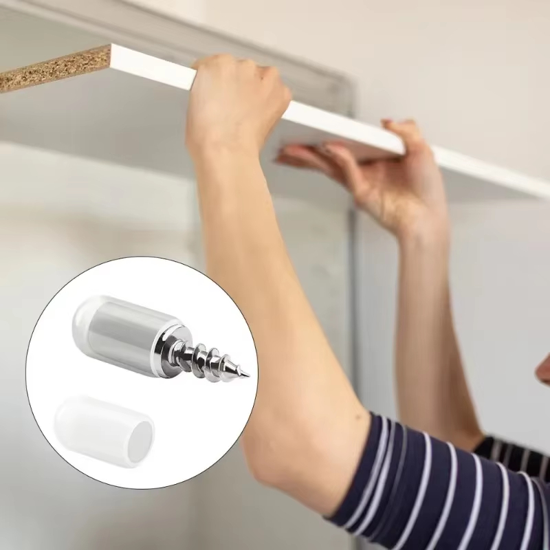 Shelf Peg Support - 10/100PCS Self Tapping Screw Layer Plate