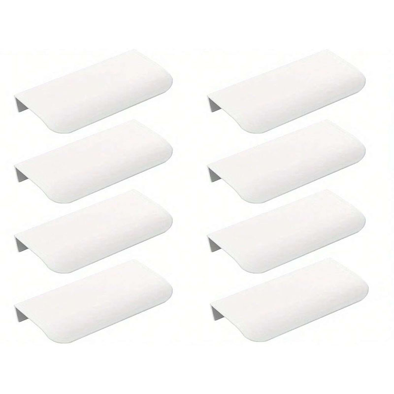 Furniture Hardware China - 8-Pack Finger Pulls, Metal Concealed Drawer