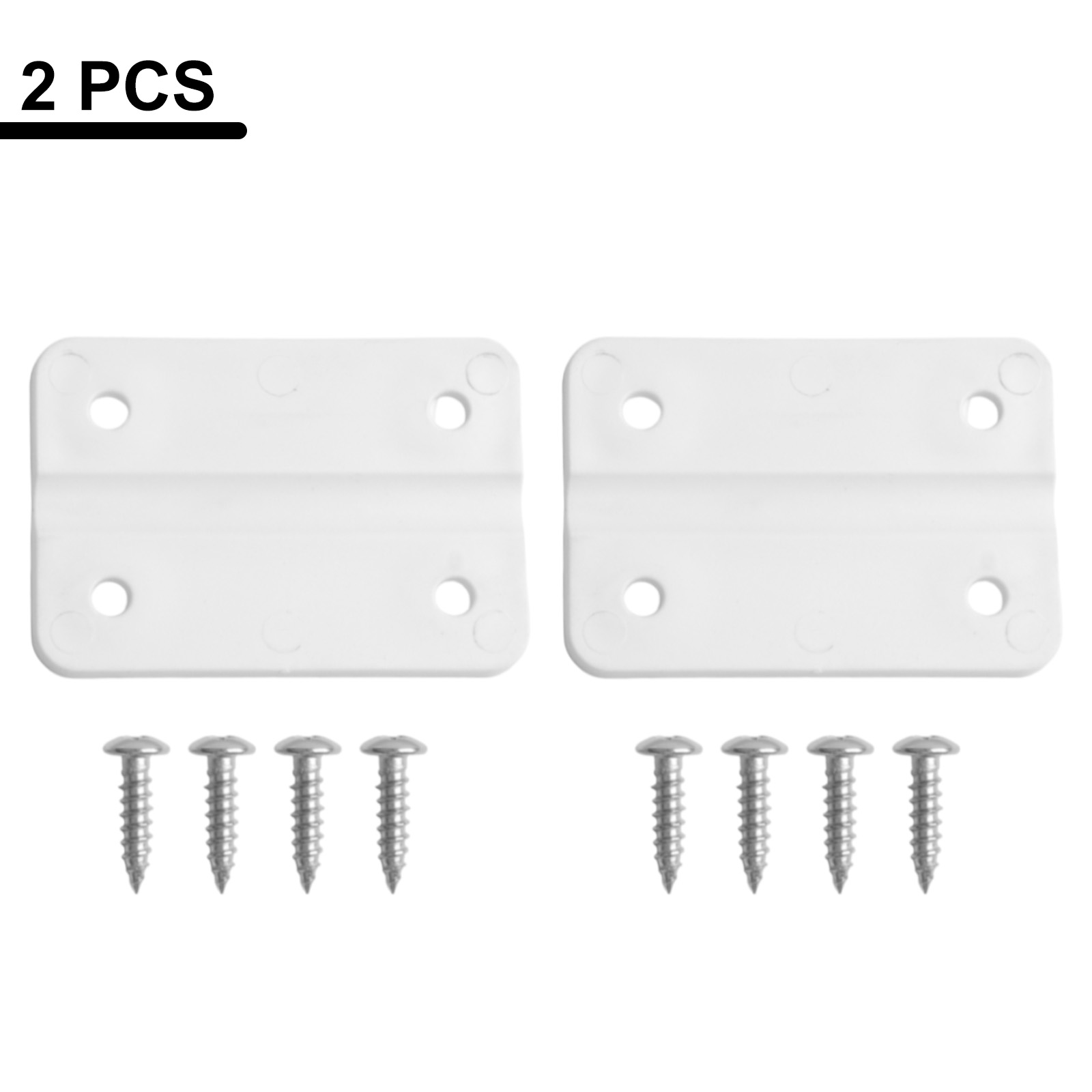 Furniture Hardware Replacement - 2pcs Plastic Hinge Replacement With Stainless