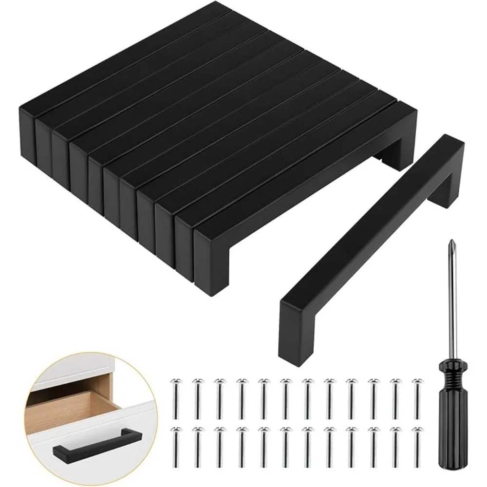 Furniture Hardware China - 6/18pcs Stainless Steel Square Furniture Hardware