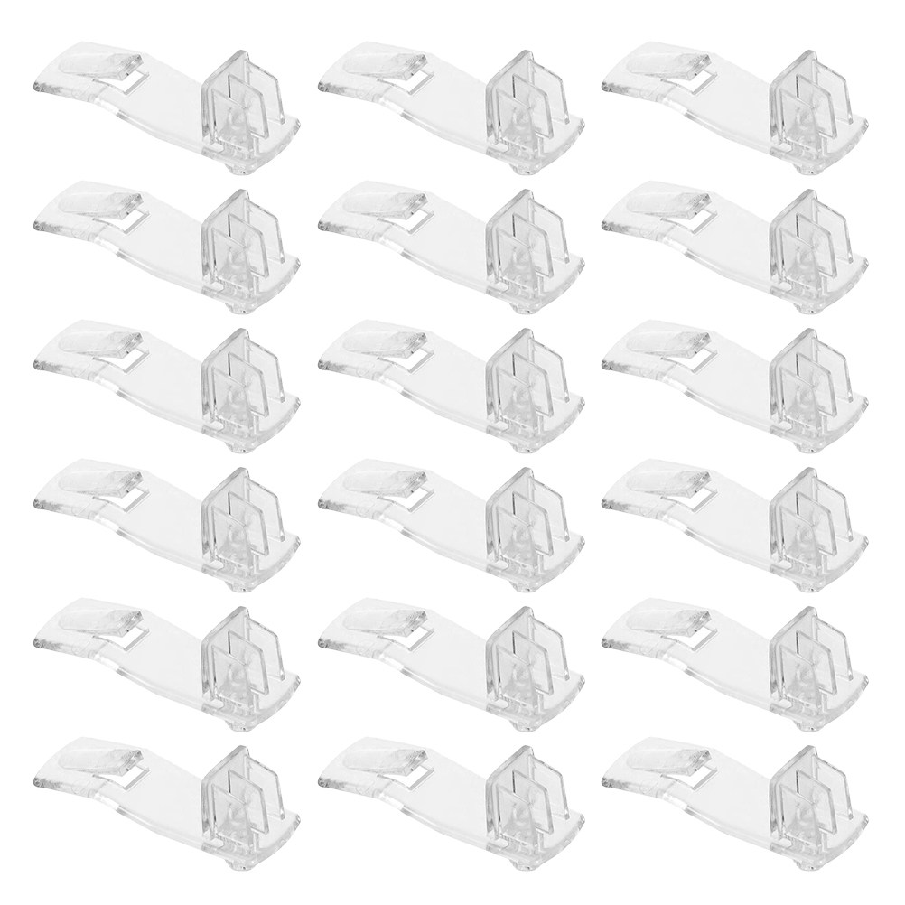 Shelf Peg Support - 30Pcs Transparent Shelf Pegs Clear Plastic