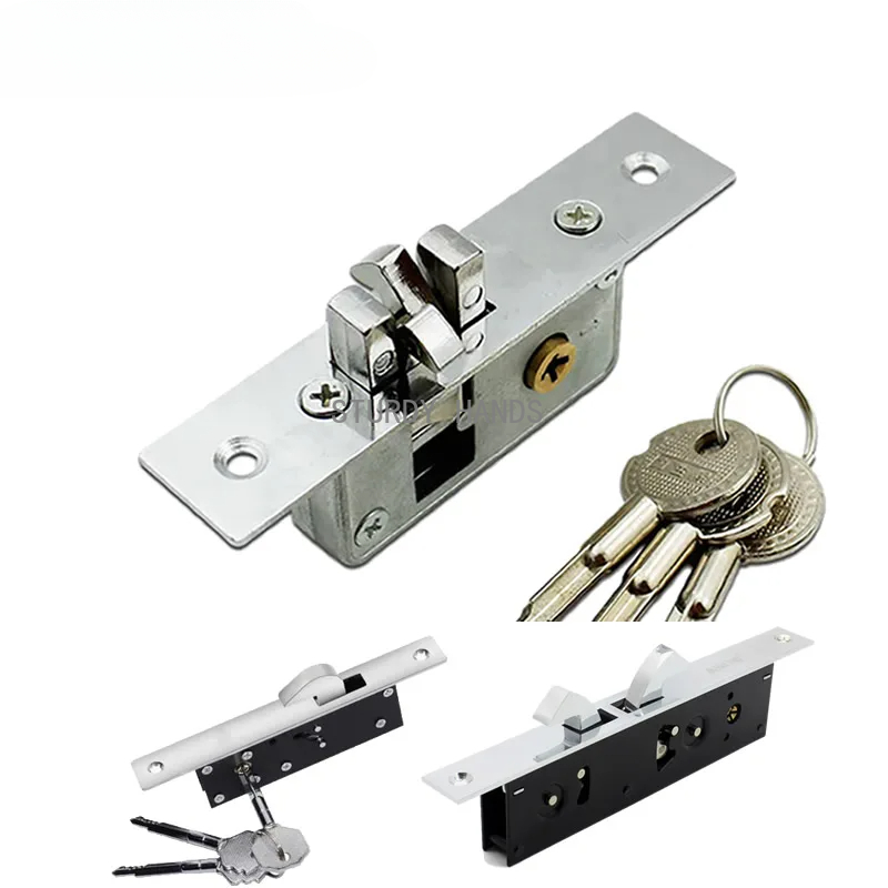 Furniture Sliding Door Hardware - Alloy pin lock sliding door invisible