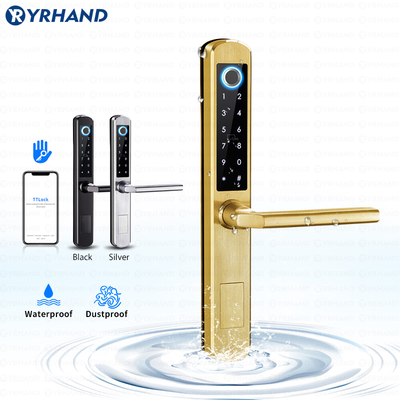 IP66 Gold Stainless steel Slid - đánh giá và giá Furniture Sliding Door Hardware