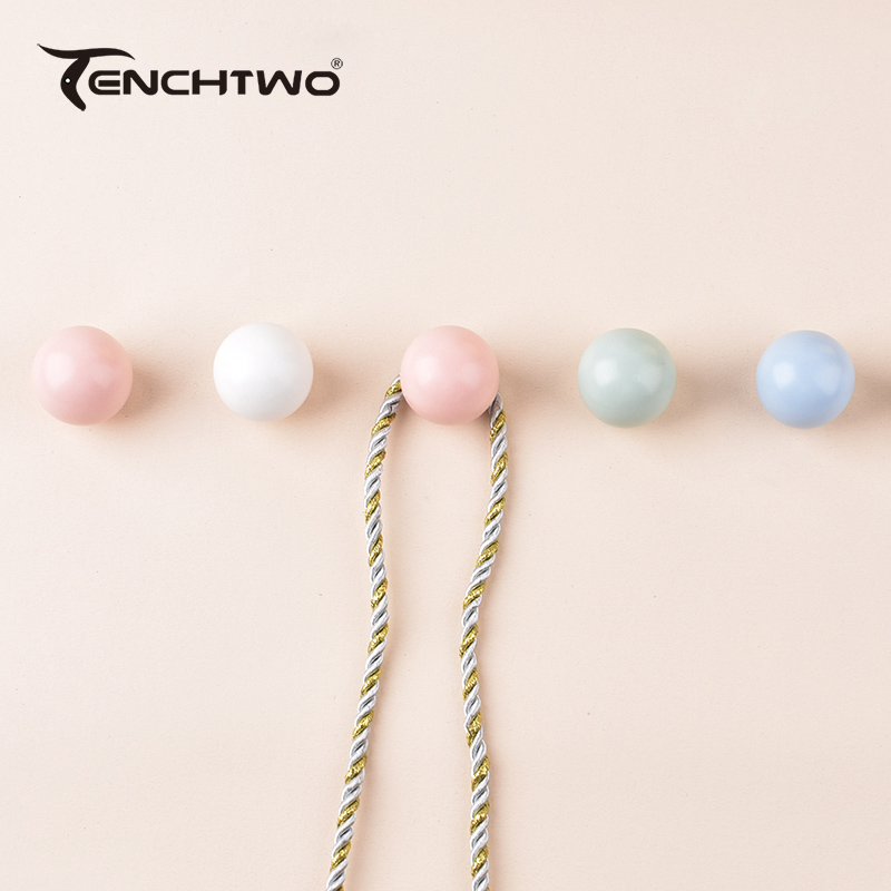Round Ceramic Hook Clothes Han - đánh giá và giá Cabinet Knob Round