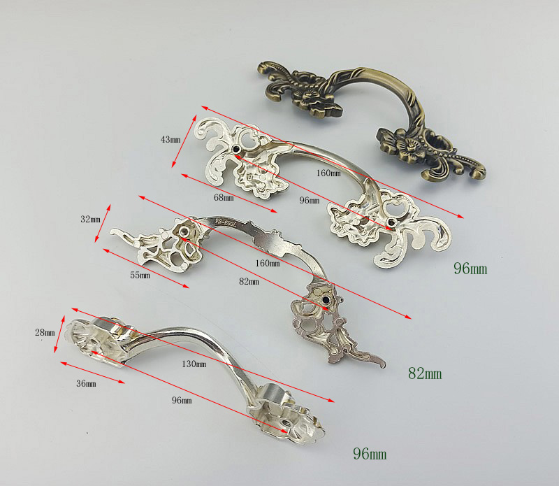 Cổ Bạc Cổ Điển Đồ Nội Thất Phầ - đánh giá và giá Vintage Furniture Hardware Pulls