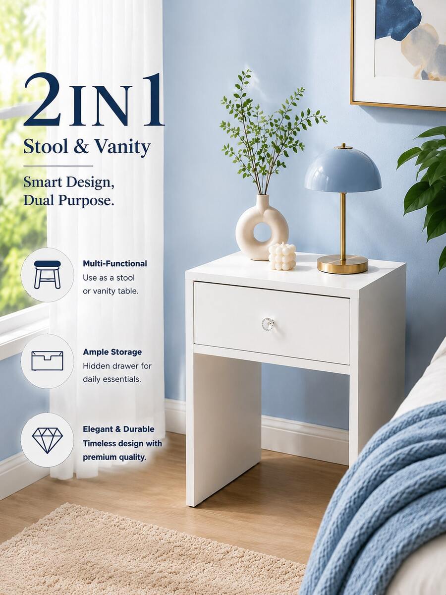 2-In-1 Storage Stool & Nightst - đánh giá và giá Furniture Hardware China