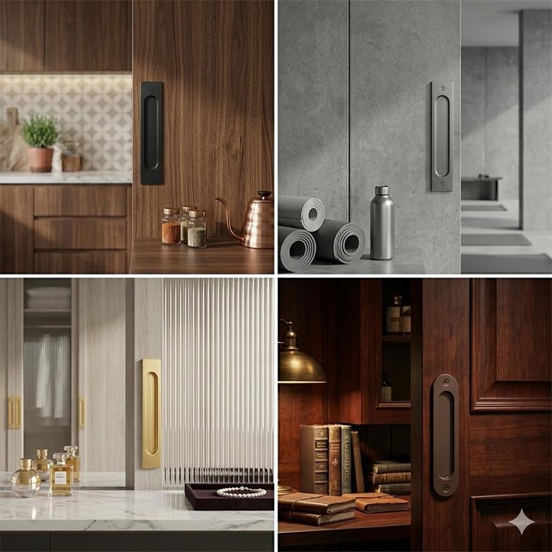 ** Punch Free Sliding Door Han - đánh giá và giá Furniture Hardware Knobs