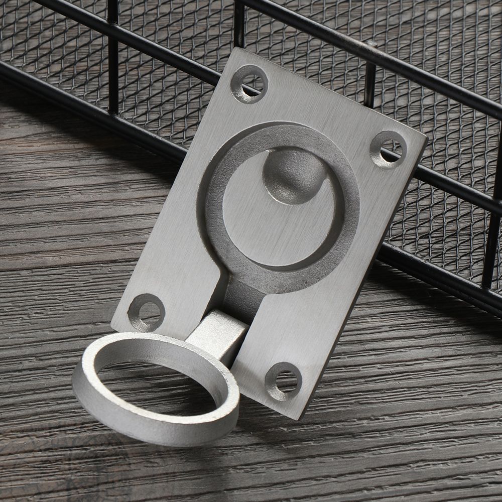 Stainless Steel Flush Pull Rin - đánh giá và giá Furniture Hardware Knobs