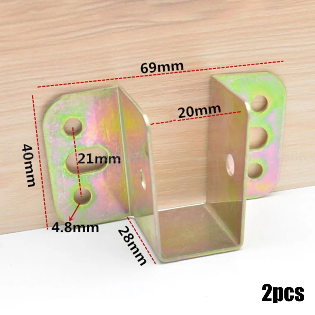 2pcs U Shaped Metal Bed Bracke - đánh giá và giá Furniture Hardware For Bed