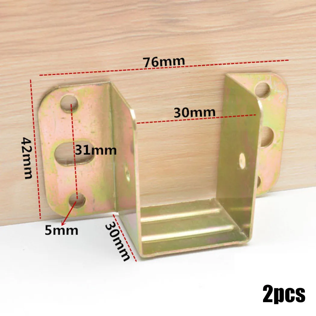 2pcs U Shaped Metal Bed Bracke - đánh giá và giá Furniture Hardware For Bed