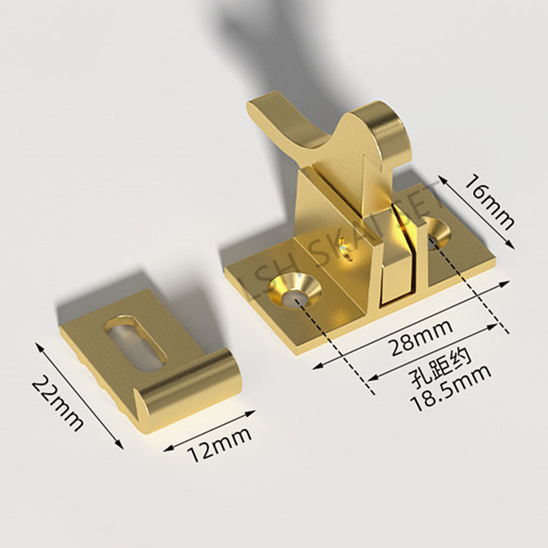 2Pc High-end Brass Fasteners I - đánh giá và giá Furniture Hardware Fasteners