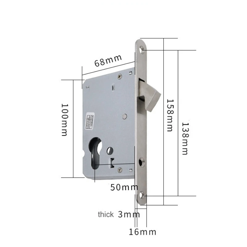 Thép Không Gỉ 304 Đĩa Đơn Móc  - đánh giá và giá Furniture Sliding Door Hardware