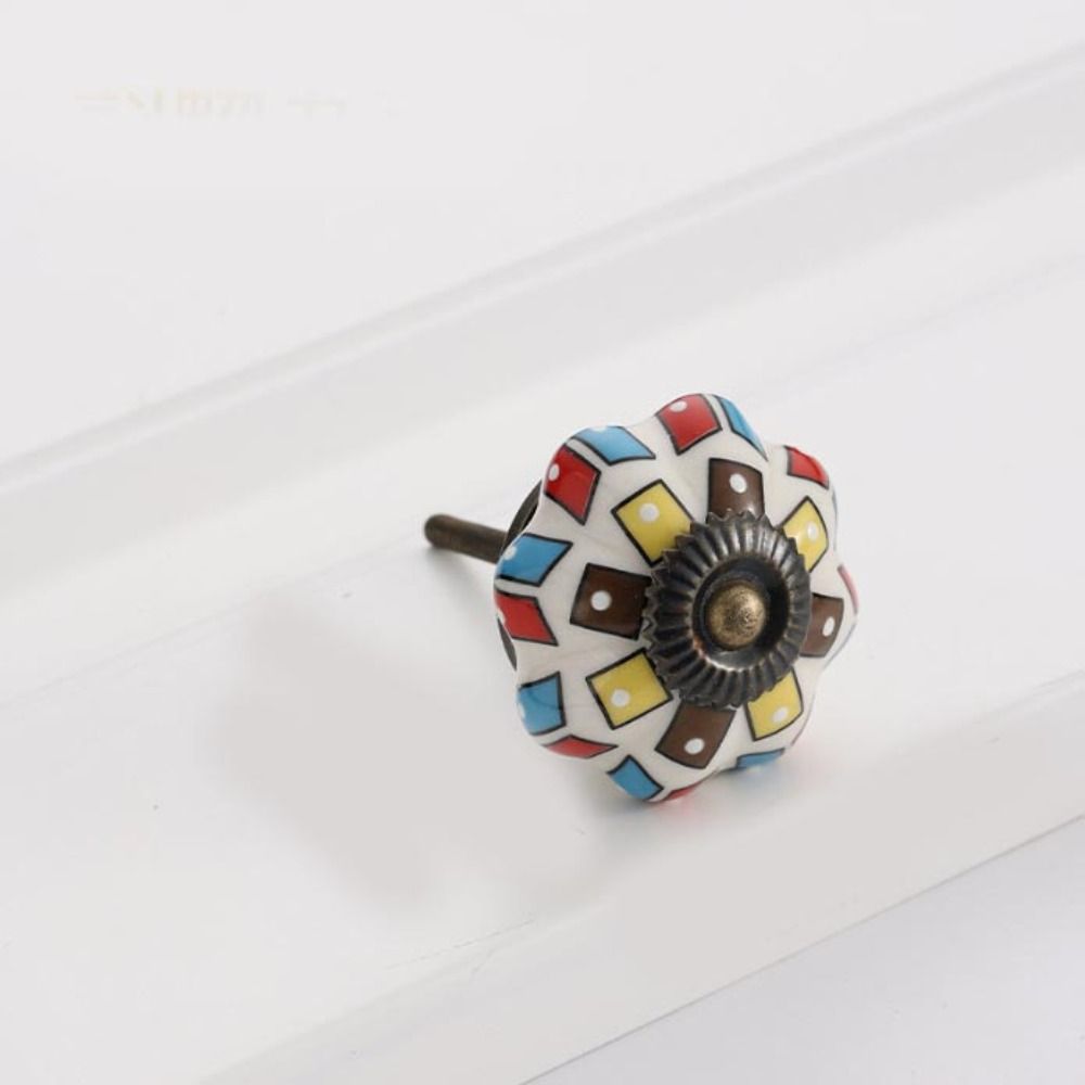 Retro Single Hole Ceramic Pump - đánh giá và giá Cabinet Knob Round