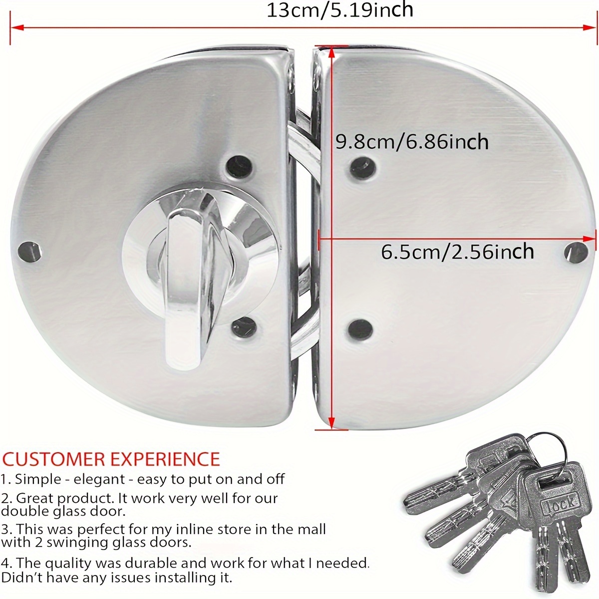 10-12mm Glass Swing Push Slidi - đánh giá và giá Furniture Sliding Door Hardware