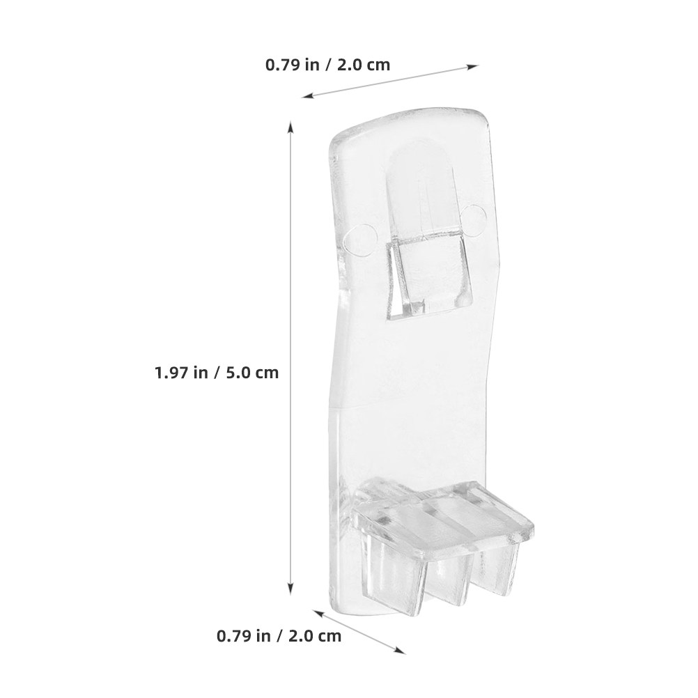 30Pcs Clear Plastic Shelf Supp - đánh giá và giá Shelf Peg Support