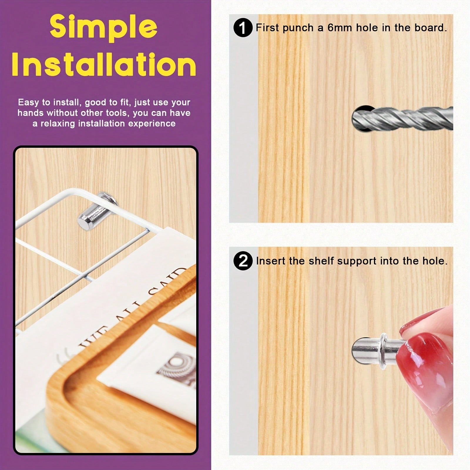 40 Pieces Shelf Pins Wall Laye - đánh giá và giá Shelf Peg Support