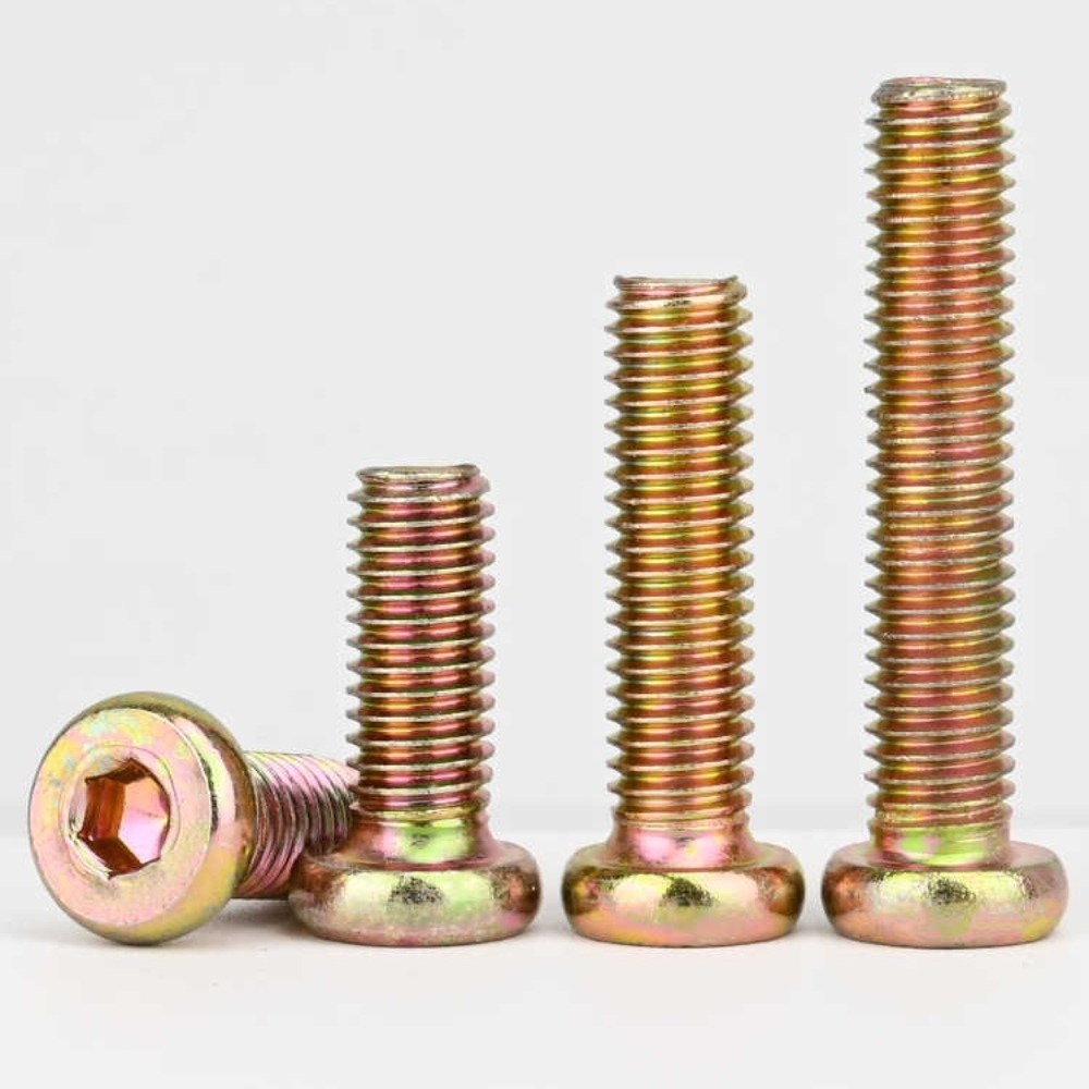 M6 M8 Hex Socket Round Flat He - đánh giá và giá Furniture Hardware Fasteners