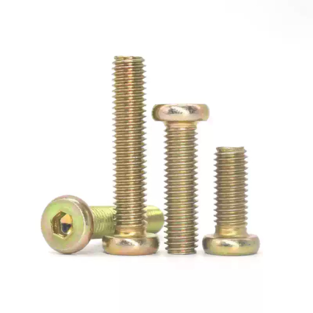 M6 M8 Hex Socket Round Flat He - đánh giá và giá Furniture Hardware Fasteners