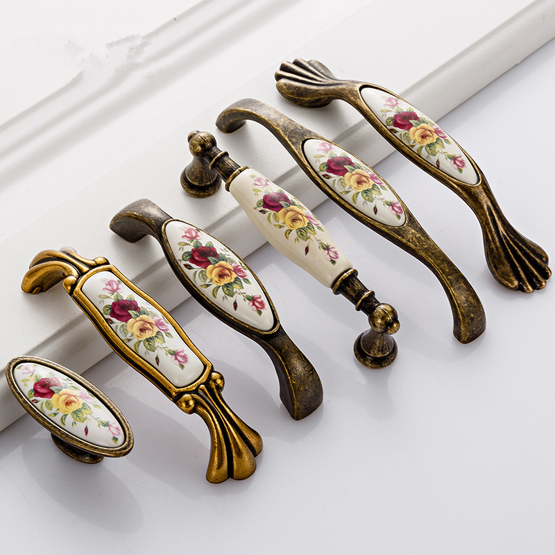 Vintage Ceramic Handle  Cabine - đánh giá và giá Vintage Furniture Hardware Pulls