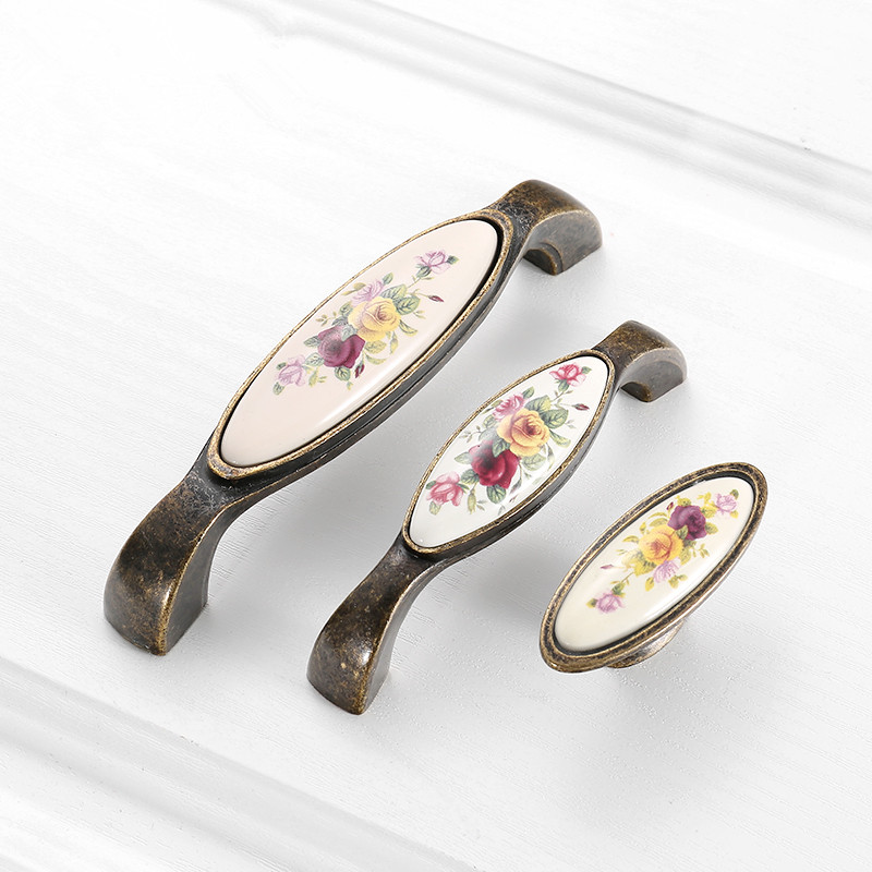 Vintage Ceramic Handle  Cabine - đánh giá và giá Vintage Furniture Hardware Pulls