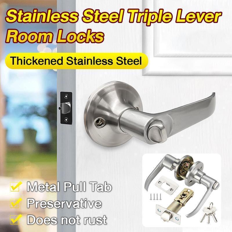 1Pc Indoor Room Door Lock Alum - đánh giá và giá Door Handle Bar