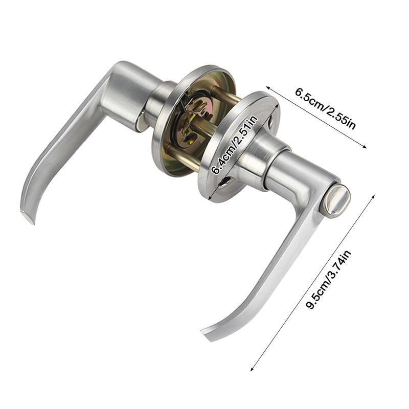 1Pc Indoor Room Door Lock Alum - đánh giá và giá Door Handle Bar