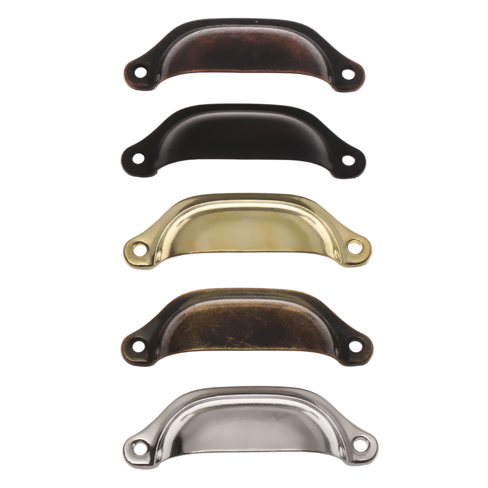 2 Chiếc Đồng Thau Giả Cổ Vỏ Va - đánh giá và giá Vintage Furniture Hardware Pulls
