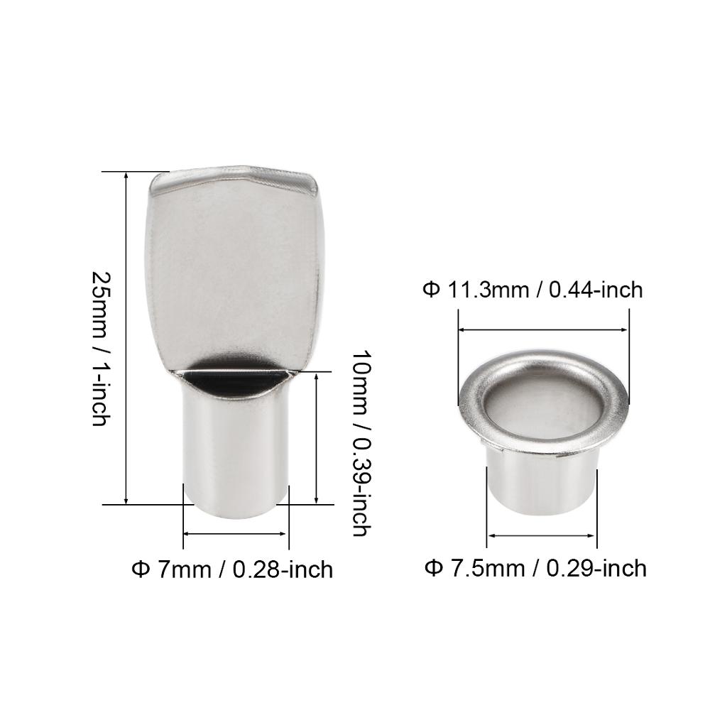 Uxcell 20-200 Chiếc Kệ Chân Đế - đánh giá và giá Shelf Peg Support