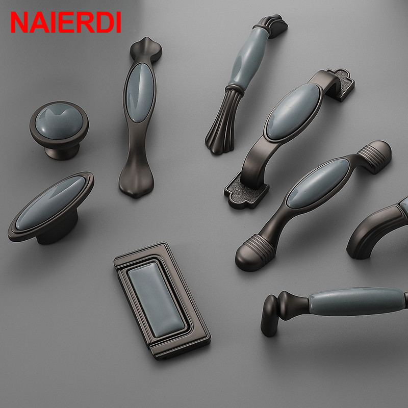 Naierdi Gốm Tủ Núm Tay Cầm Địa - đánh giá và giá Vintage Furniture Hardware Pulls