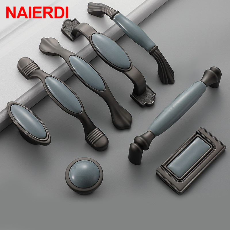 Naierdi Gốm Tủ Núm Tay Cầm Địa - đánh giá và giá Vintage Furniture Hardware Pulls