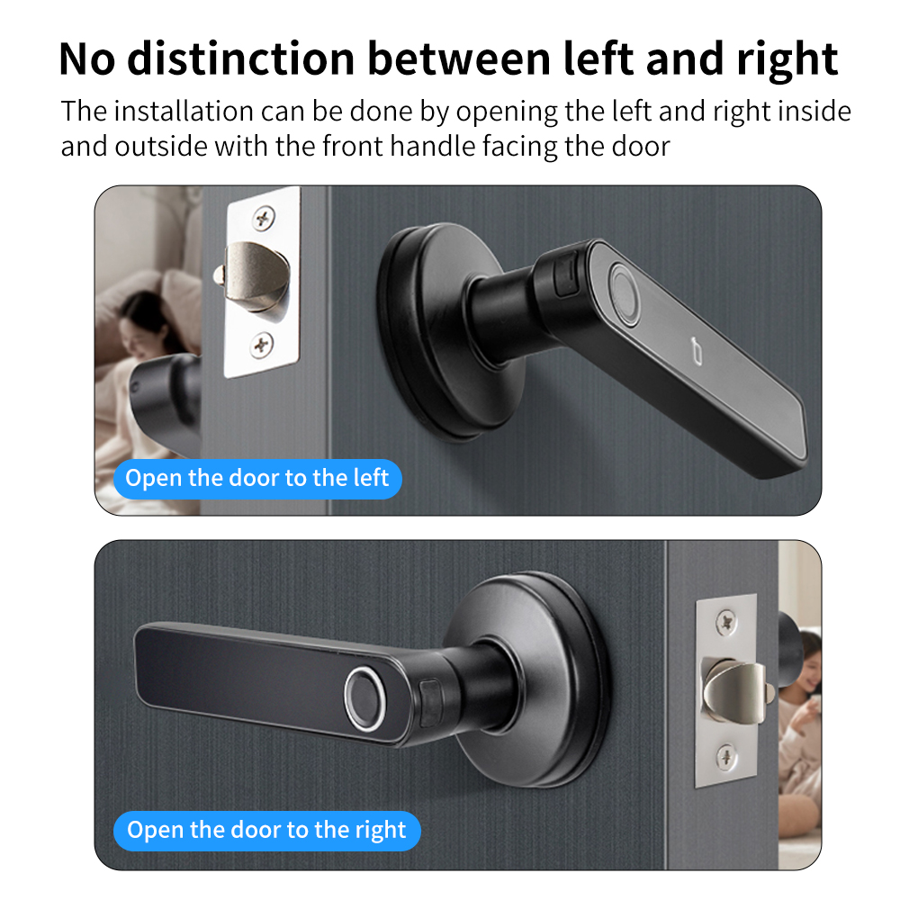 Tuya Bluetooth Smart Door Lock - đánh giá và giá Door Handle Bar