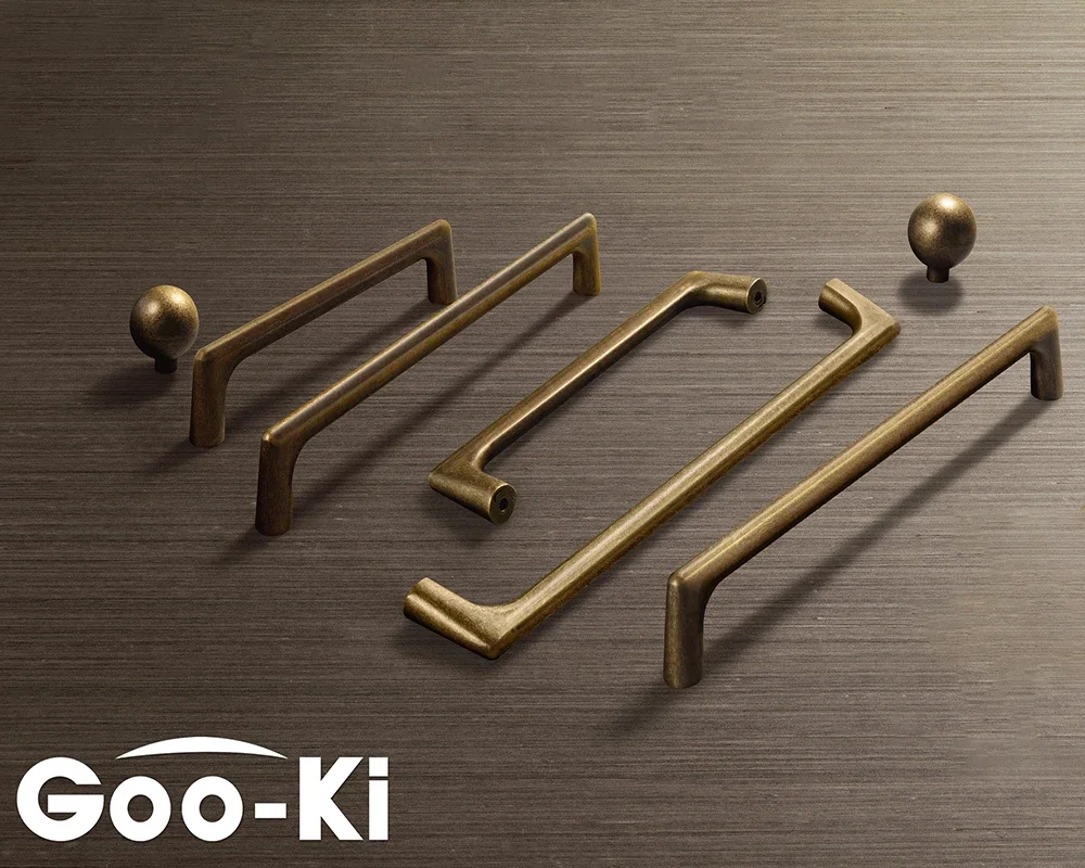 Đồng Thau Giả Cổ Vòm Tủ Kéo Bu - đánh giá và giá Vintage Furniture Hardware Pulls
